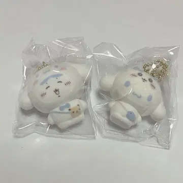 치이카와 (먼작귀) 산리오 콜라보 랜덤 플로키 하치와레 시나몬