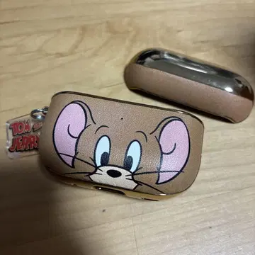 톰과 제리 AirPods Pro 가죽 케이스 [제리]