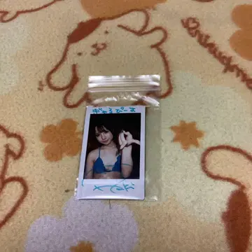 사사키 사키 DVD 구매 혜택 친필 사인 폴라로이드