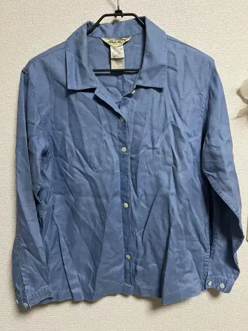 Eddie Bauer 긴팔 셔츠 S 파랑