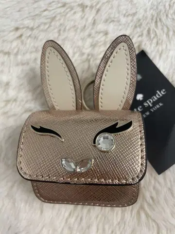 케이트 스페이드 AirPods 가죽 토끼 케이스 참