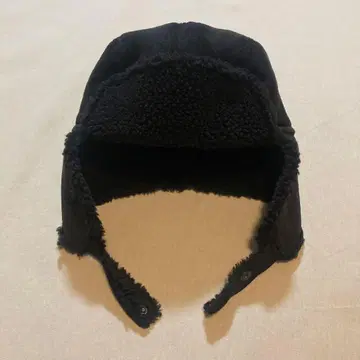 페이크 무스탕 캡 플라이트 캡
