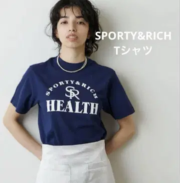 새상품급 SPORTY&RICH 티셔츠 WhimGazzette 취급