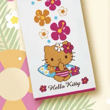 헬로키티 제일복권 타월 일광화상 키티
