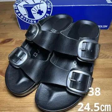 버켄스탁 파필리오 빅 버클 웨지솔 38 24.5cm
