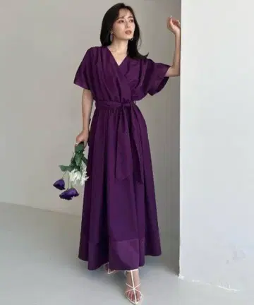 아뉴앙스 글로스 볼륨 셔츠 원피스 카슈쿨