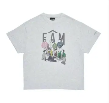 timelesz 타임리스 FAM 티셔츠 화이트