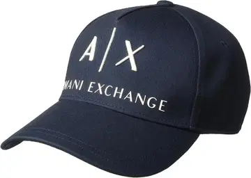 익명 배송 A|X 아르마니 익스체인지 로고 캡