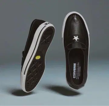 CONVERSE ADDICT ONE STAR LOAFER 블랙 가죽