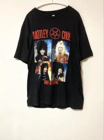 Motley Crue 머틀리 크루 밴드 밴드 티셔츠 L 사이즈
