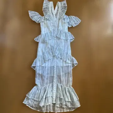 alice McCALL 레이스 프릴 원피스 USA2