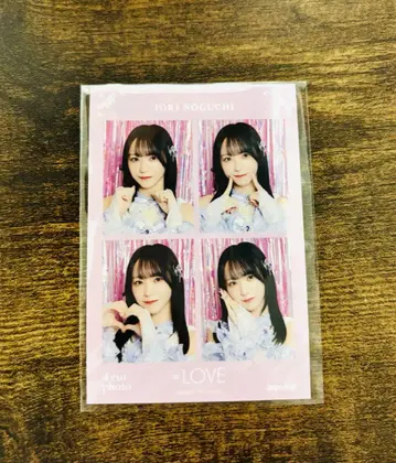=LOVE ARENA TOUR 2025 노구치 이오리 4컷 사진
