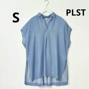 PLST 라이트 데님 오버사이즈 셔츠
