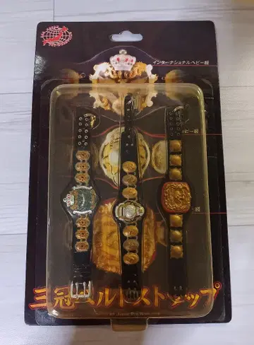 프로레슬링 삼관 벨트 스트랩