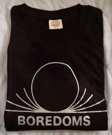 Boredoms 티셔츠 L 사이즈 블랙