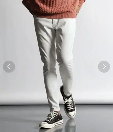 더 더퍼 오브 세인트 조지 스키니 팬츠 화이트 M