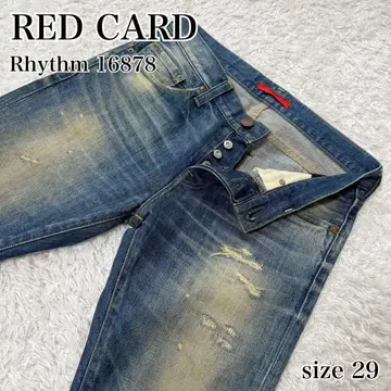 RED CARD Rhythm 16878 데미지 가공 사이즈 29