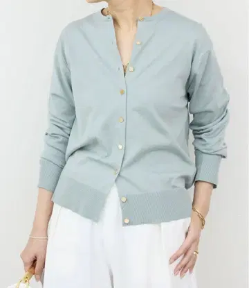 Deuxieme Classe FF30 GIZA 가디건 그린 C
