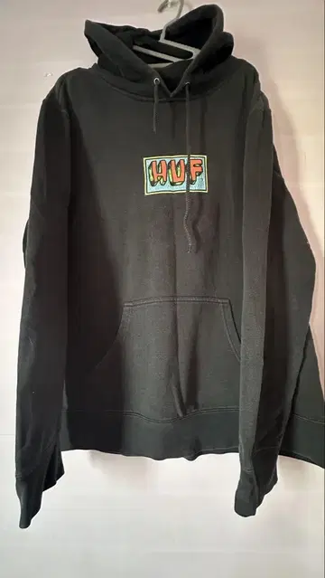 HUF 로고 후드티 XL