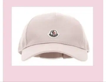 MONCLER 핑크 야구 모자