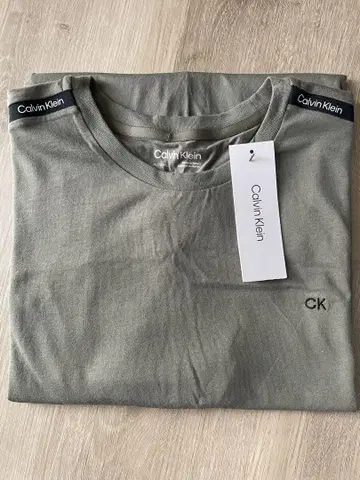 캘빈클라인 ck 로고 반팔 티셔츠 XL
