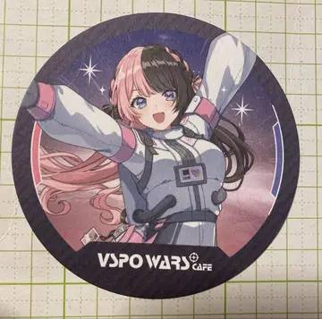 vspo wars 콜라보 카페 코스터 타치바나 히나노 1장