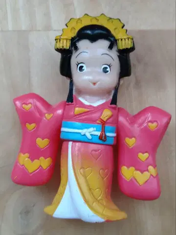 안미츠 공주 소프트 비닐 인형