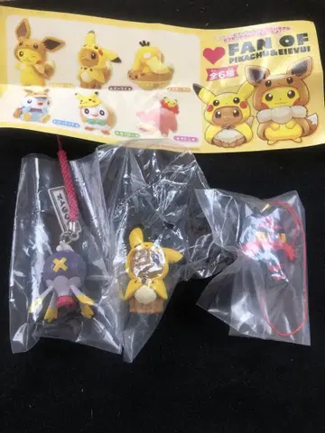 FAN OF PIKACHU & EIEVUI 이브이 등 3개