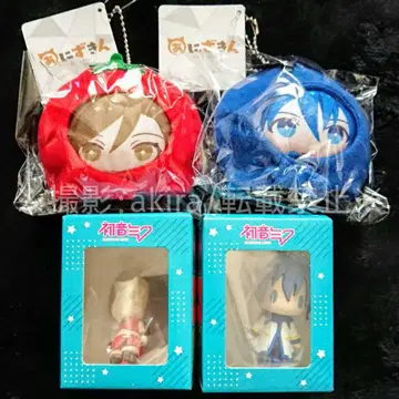 보컬로이드 MEIKO KAITO 러버 마스코트 아니즈킨 피규어 새상품