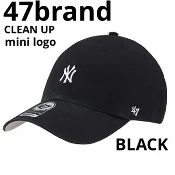 47BRAND CLEAN UP YANKEES 미니 로고 양키스 블랙