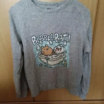 너무 사랑해서 너무 좋아하는 냥코와 곰 버블 배스 그레이 S