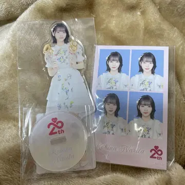 AKB48 나리타 카나 히나 아크릴 스탠드 포토 카드 2개 세트