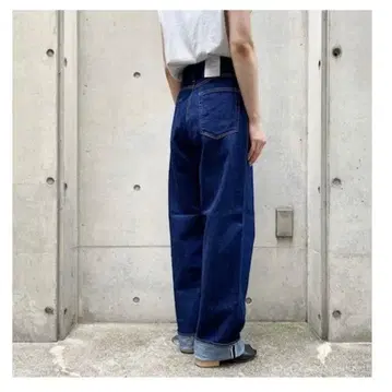 시오타 수빈 코튼 하이웨스트 데님