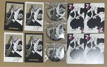 코마무라 BLEACH WORLD 사진풍 카드 글리터 캔뱃지 카드놀이