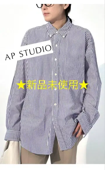 [새상품] AP STUDIO 스트라이프 셔츠