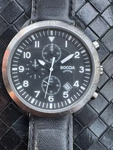 BOCCIA 티타늄 크로노그래프 손목시계