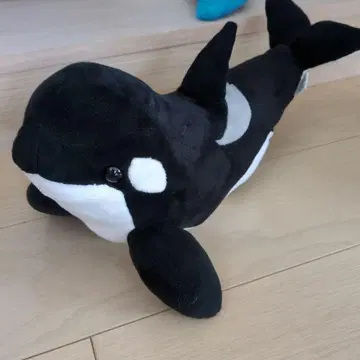 오르카 봉제 인형 35cm 사이즈