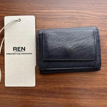 REN 3단 폴더형 지갑 인디고 블루