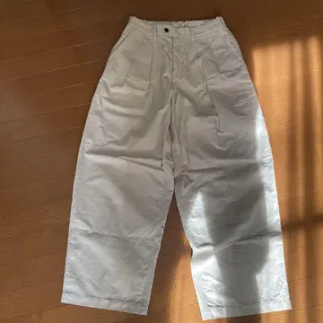 내추럴 런드리 코튼 린넨 카르제 피그 치노 팬츠