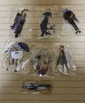 Fate FGO 픽업 아크릴 스탠드 모리아티 그레와 컬러 7종 세트