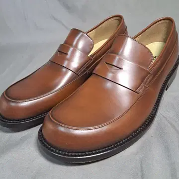TAKEO KIKUCHI 타케오 키쿠치 가죽 로퍼 새상품급 26cm