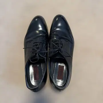 PERSON'S 블랙 가죽 신발 27.5cm