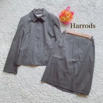 Harrods 해롯츠 [S] 그레이 스커트 셋업 오피스 비즈니스