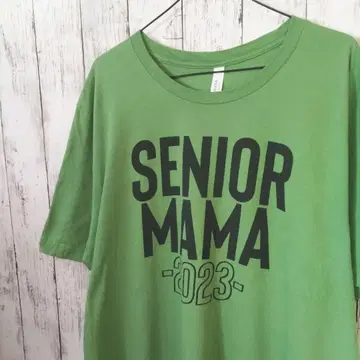 CANVAS 캔버스 US 구제 의류 티셔츠 2XL 그린 빅 사이즈