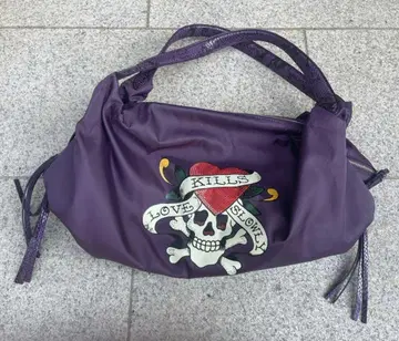 에드 하디 러브킬 백 핸드백 Y2K Ed Hardy