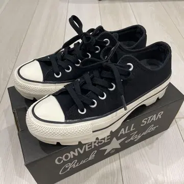 CONVERSE Chuck Taylor All Star 블랙 통굽