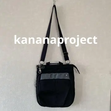kananaproject 카나나 프로젝트 숄더 백 블랙