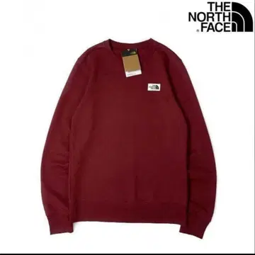 THE NORTH FACE 버건디 긴팔 니트