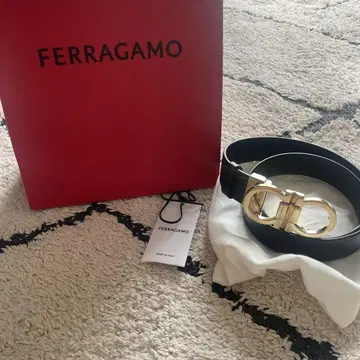 FERRAGAMO 더블 G 버클 벨트