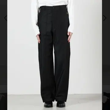 HYKE 베이커 팬츠 네이비